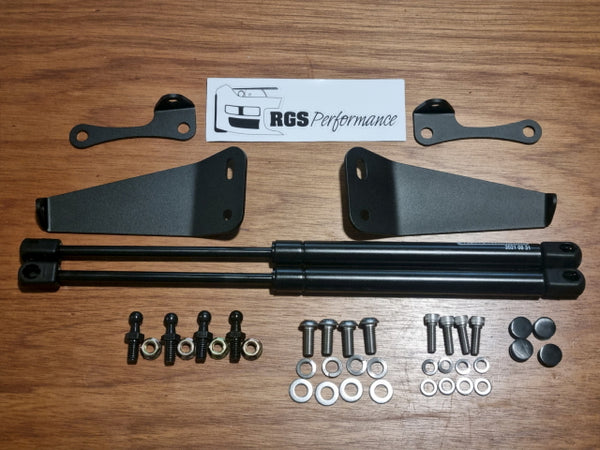 84-89 Nissan Z31 300ZX Set of 2 Rear Trunk Liftgate Support Shock Strut OEM